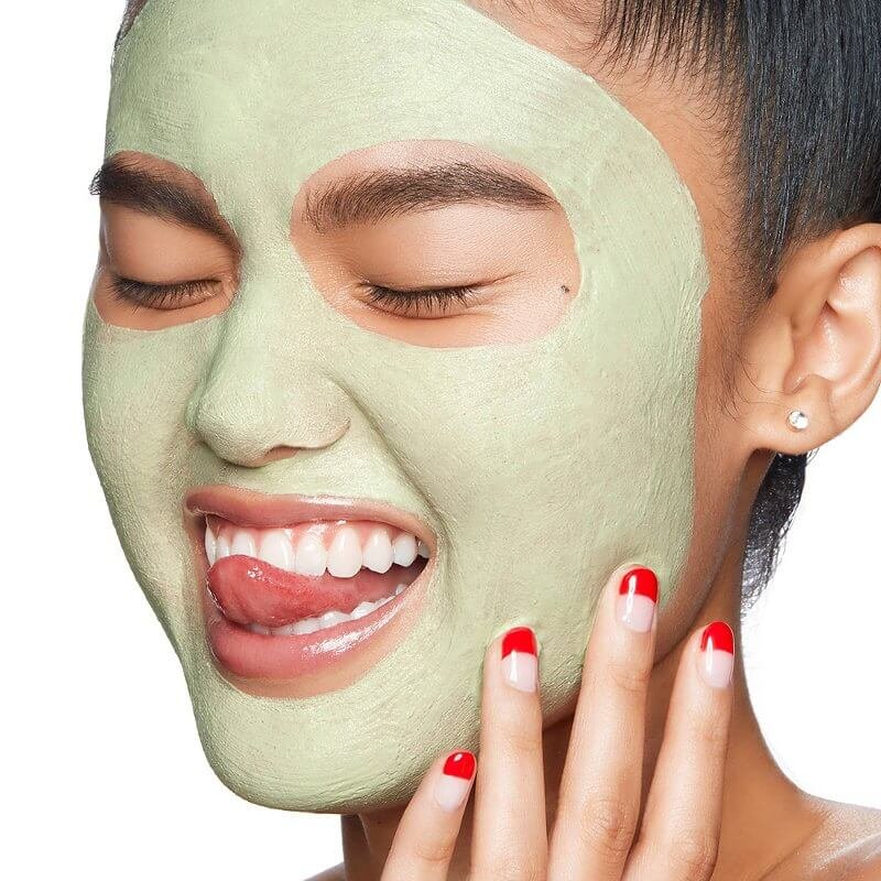 cooling skin mask