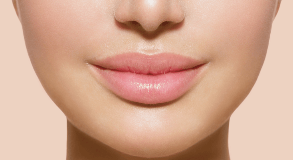 A close-up image of lips for an article on how dermal fillers can improve your face
