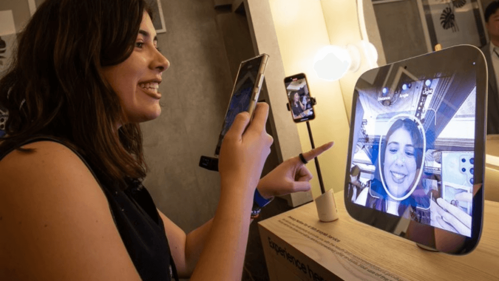 MICRO LED Beauty Mirror at CES 2025