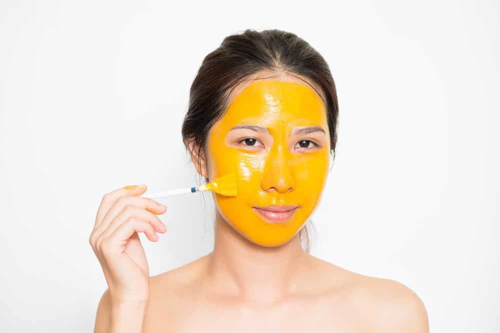 acne skin mask